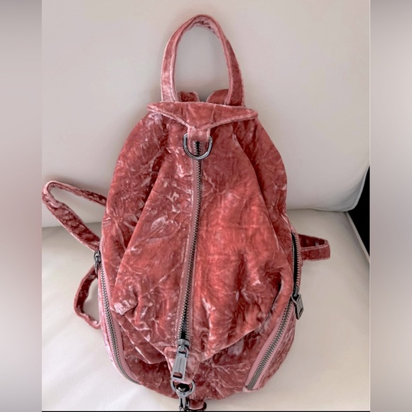 Rebecca Minkoff Mini Velvet Backpack - Picture 4 of 10